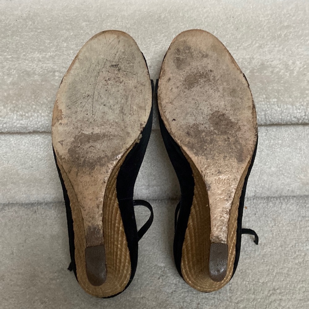 gucci wedge espadrilles / heels / sandals - Picture 10 of 16